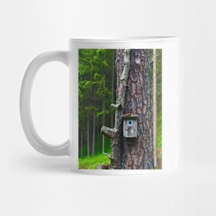 Birdhouse on Tree Mug